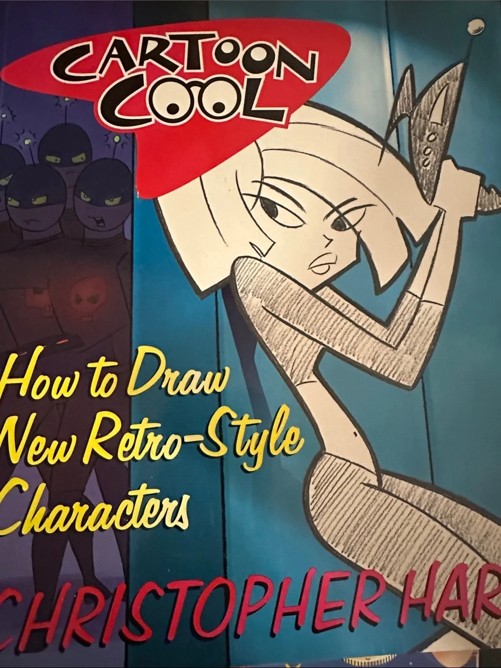 Cartoon Cool Kids Drawing Book -how to draw retro style characters